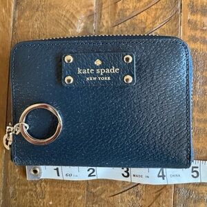 Kate Spade Midnight Blue Leather Wallet